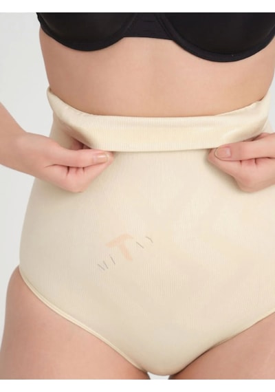 Genculus Toparlayıcı Doğum Sonrası Korse  Altı Slip Korse Yüksek Bel