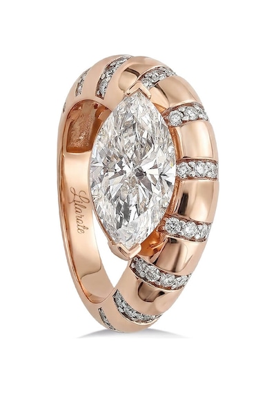 Mirada De Luz Pırlanta Yüzük Rose Gold