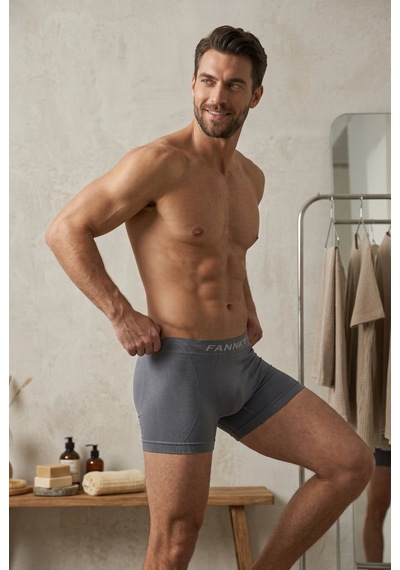 Fit Women Erkek Casual Comfort Günlük 3 Lü Boxer Çok Renkli