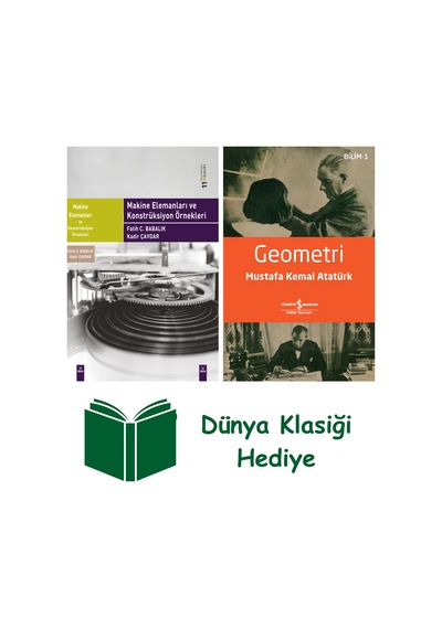 Makine Elemanları Ve Konstrüksiyon Örnekleri + Geometri + Dünya Klasiği Hediye