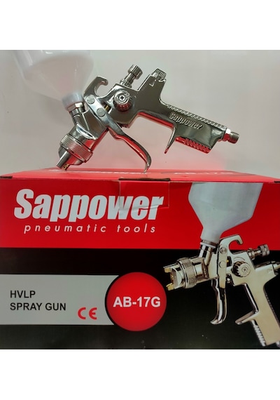 Sappower Ab17G Üstten Depo Boya Tabancası 1.7 Mm
