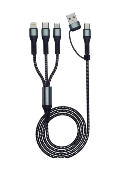 Ferro Re-11 Reshurk 6in1 Type-c & Micro & Lightning Hızlı Şarj Ve Data Kablosu 120cm