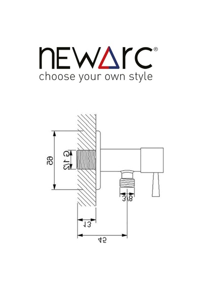 Newarc 191131 Minart Ara Musluk Krom