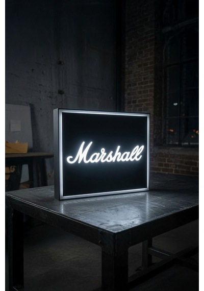 Marshall Tasarımlı Dekoratif Aydınlatma Gece Lambası 22x20cm Çok Renkli
