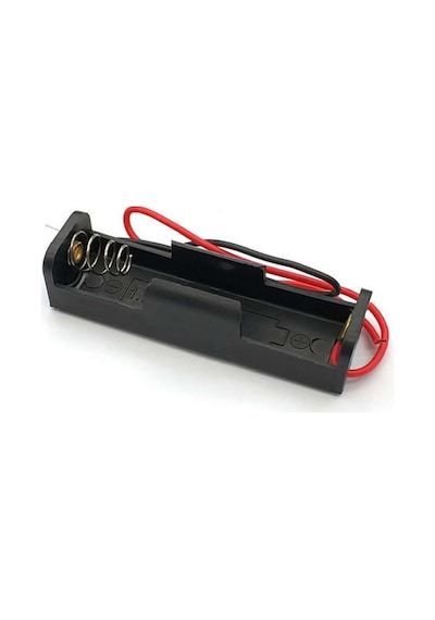 1'Li Aa Kalem Pil Kutusu Yuvası 1.5V Kablolu Kalem Pil Tutucu
