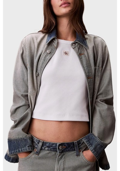 Calvin Klein Bayan T Shirt Lv047c200g Yaa Beyaz BEYAZ