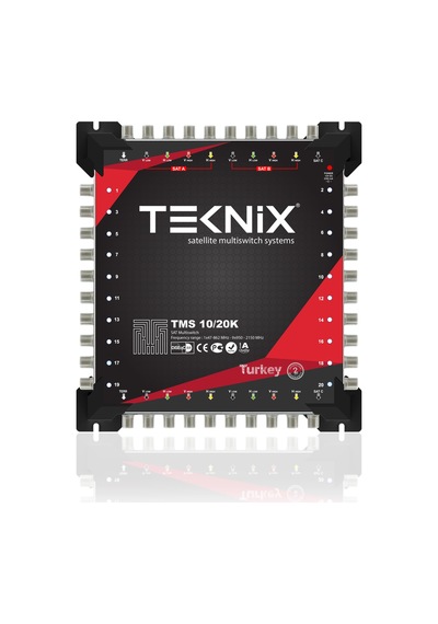 10X20 Kaskatlı Uydu Dağıtım Santrali Teknoline Multiswitch