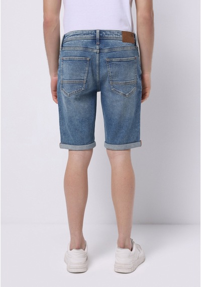 Colin's Colins Straight Fit Düşük Bel Düz Erkek Denim Jean Şort Cl1074439 Q1.v1 Dn09019 Denim