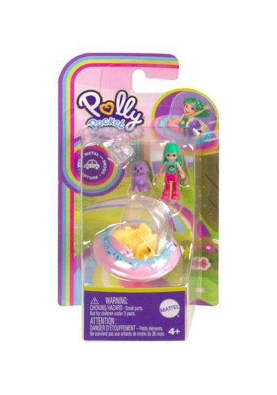 Polly Pocket'ın Muhteşem Araçları Oyun Setleri Hkv57