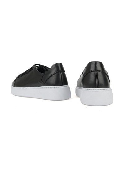 Ziya Erkek Hakiki Deri Sneaker 161423z514 Siyah 161423z514 000 40
