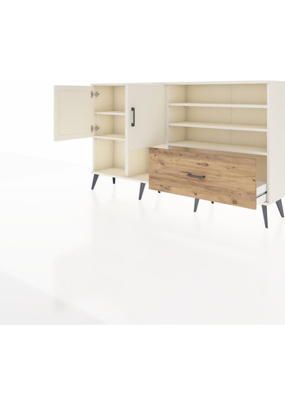 Arges Konsol 7 Raflı Tek Çekmeceli 2 Kapaklı 176x30x99 Aytaşı-aytaşı/çam Aytası/atlas Çam - Aytası Arges Konsol 7 Raflı Tek Çekmeceli 2 Kapaklı 176x30x99 Aytaşı-aytaşı/çam Aytası/atlas Çam - Aytası