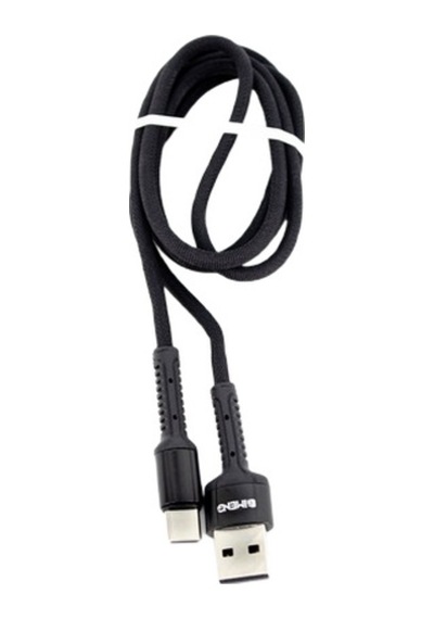 İmeng ML810 3 A Usb A To Type-C Pro Braided Örgülü Data Hızlı Şarj Kablo Siyah
