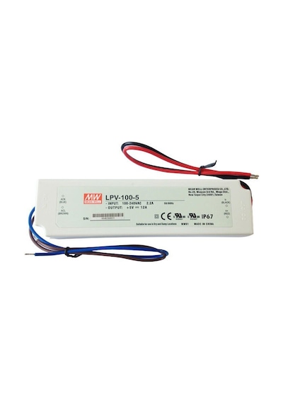 Meanwell Lpv-100-5 5v 12a Led Sürücü