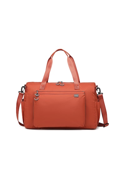 Smart Bags Kiremit Büyük Boy Çok Cepli Ekstra Hafif Kumaş Seyahat Çantası