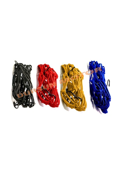 Bagaj Filesi Motosiklet Kask Filesi 40Cmx40Cm 4Mm Depo Filesi Mavi