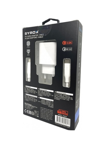 Pd25t Type-c Başlık Giriş Type-c Kablolu 25w 3.0 Amper Şarj Seti