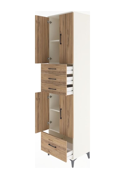 Hyperion Dolap 4 Raflı 4 Çekmeceli 4 Kapaklı 60x44x243 Aytaşı... Aytaşı
