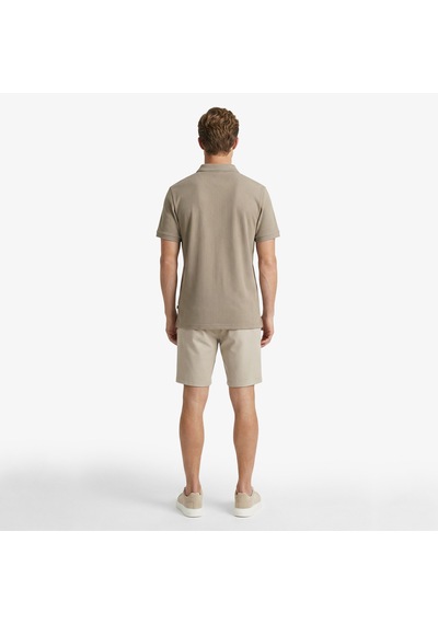 Nautica Erkek Bej Regular Fit Polo Yaka T-shirtdüzk65231t