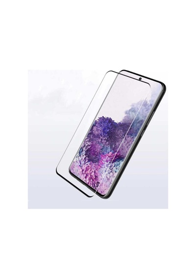 Galaxy S20 Plus Uyumlu Msra Kavisli Full Yapışkanlı Cam Ekran Koruyucu