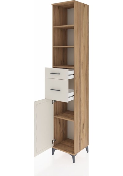 Hyperion Dolap 4 Raflı 2 Çekmeceli Tek Kapaklı 44x44x243 Çam-aytaşı Atlas Çam Hyperion Dolap 4 Raflı 2 Çekmeceli Tek Kapaklı 44x44x243 Çam-aytaşı Atlas Çam