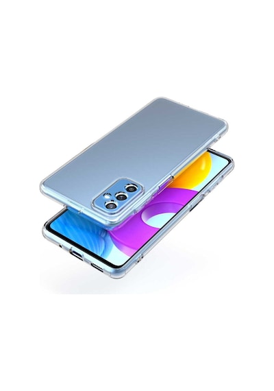Samsung Galaxy Uyumlu M52 Kılıf Ultra Ince Esnek Süper Silikon 0.3mm R91346:şeffaf