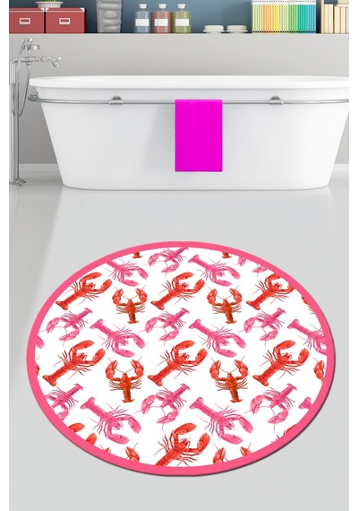 Homard Çap Banyo Halısı Djt 160x160 cm