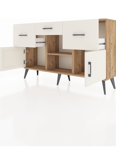 Arges Konsol Tek Raflı 3 Çekmeceli 3 Kapaklı 132x30x83 Çam-aytaşı/aytaşı Aytaşı/aytaşı Arges Konsol Tek Raflı 3 Çekmeceli 3 Kapaklı 132x30x83 Çam-aytaşı/aytaşı Aytaşı/aytaşı