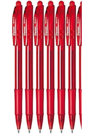 0.7 Mm Tükenmez Kalem - Ekonomik Kırmızı -