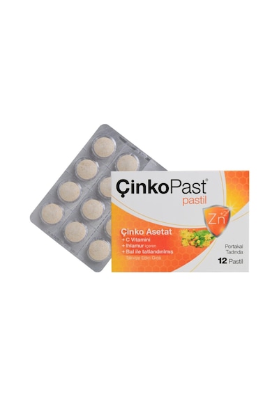 C Vitamini Ihlamur Bal İçeren Takviye Edici Gıda 12 Pastil