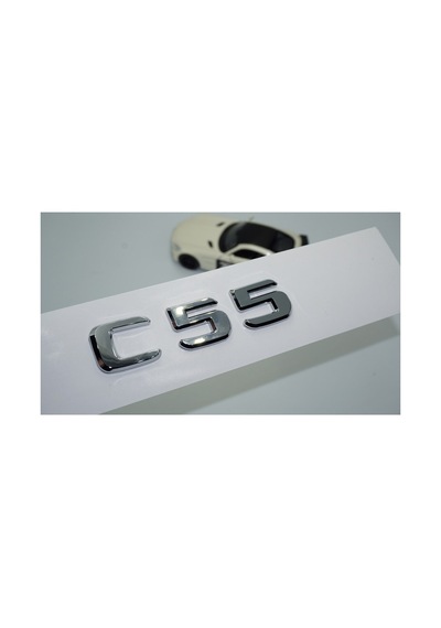 C55 Bagaj Krom Abs 3m 3d Yazı Logo Benz Ile Uyumlu