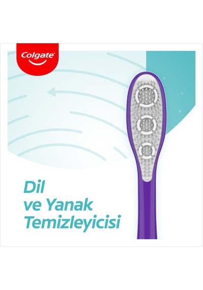 Colgate 360 Komple Ağız Temizliği Diş Fırçası Medium 2'li