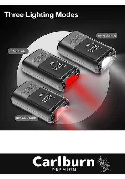 Premium Kablosuz Oto Araç Mini 4000mah Powerbank 150 Psı Işıklı Aydınlatmalı Oto Hava Kompresörü