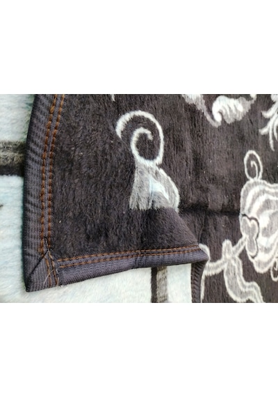 Tek Kişilik Lüks Peluş Battaniye, Kaliteli, Parlak, Uzun Ömürlü (310312741)