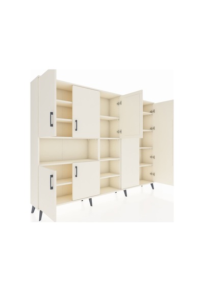 Arges Dolap 13 Raflı 7 Kapaklı 220x30x163 Aytaşı-aytaşı Aytaşı-aytaşı