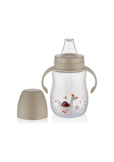 Babyjem Damlatmayan Suluk Alıştırma Bardağı 250 ml Vizon
