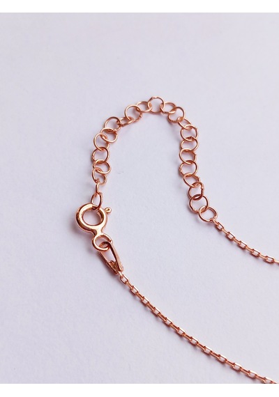 Gümüş Zirkon Taşlı Gold Osmanlı Tuğrası Trend Kadın Kolye Öğretme