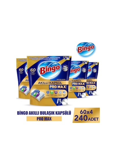 Akıllı Kapsül Pro Max Bulaşık Makinesi Deterjanı Tableti 240 Adet