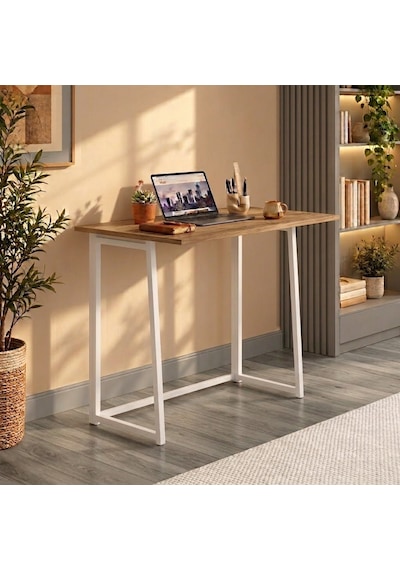 FahrettinKüçük Work001 Katlanır Çalışma Masas 120 CM Beyaz41 FahrettinKüçük Work001 Katlanır Çalışma Masas 120 CM Beyaz41