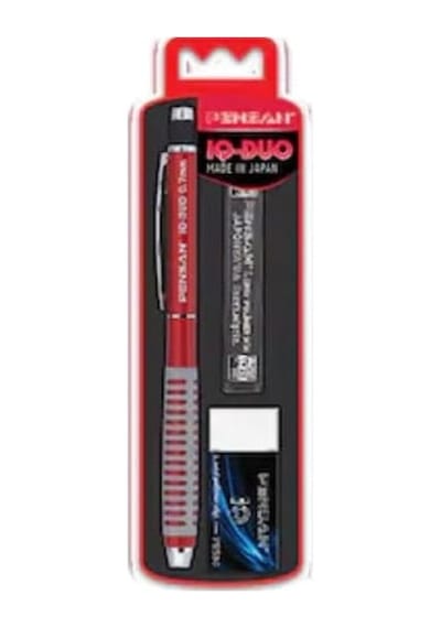 Pensan Iq-duo 0,7 Mm Silgili Kırmızı Versatil Kalem Seti