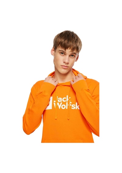 Jack Wolfskin 1000001tr Arthur Hoody M Outdoor Erkek Sweatshirt Turuncu