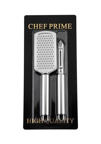 Tr Chef Prime Full Metal Mutfak Seti - Paslanmaz Çelik El Rendesi Ve Sebze Soyucu Genel