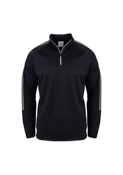 Maraton Comfort Erkek Dik Yaka Siyah- Sweatshirt Siyah-