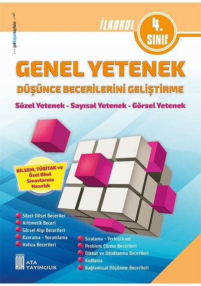 4. Sınıf Bilsem Genel Yetenek Düşünce Becerilerini Geliştirme