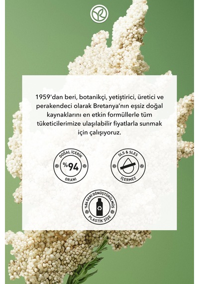 Yves Rocher Hacim Veren Şampuan - İnce Telli Saçlar / Volume - Sls,sles İçermez, Vegan -300ml