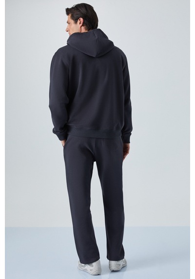 Grımelange Narcıso Erkek Yumuşacık İçi Polarlı Antrasit Sweatshirt Antrasit