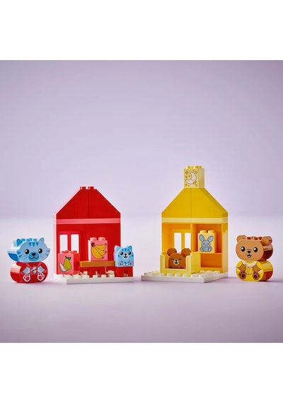 LEGO® DUPLO® İlk Günlük Rutinlerim: Yemek ve Uyku Zamanı 10414 1½+ Eğitici Oyuncak Yapım Seti - 28 Parça
