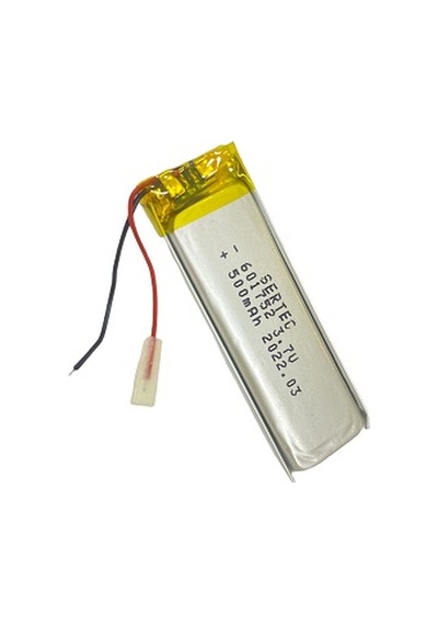 Sertec 601752 3.7v 500 Mah Li-polymer Pil Devreli/1.5a