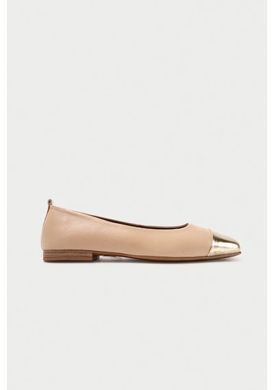 Mubiano Hakiki Deri Collection Kadın Babet Nude - Mcsr1010 - N Ten