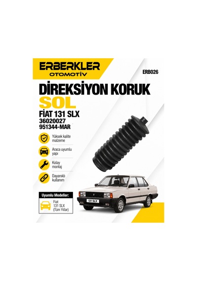 Hıdrolık Dıreksıyon Rot Korugu Sol Dogan-kartal-sahın-slx 36020027-g - Erb2194