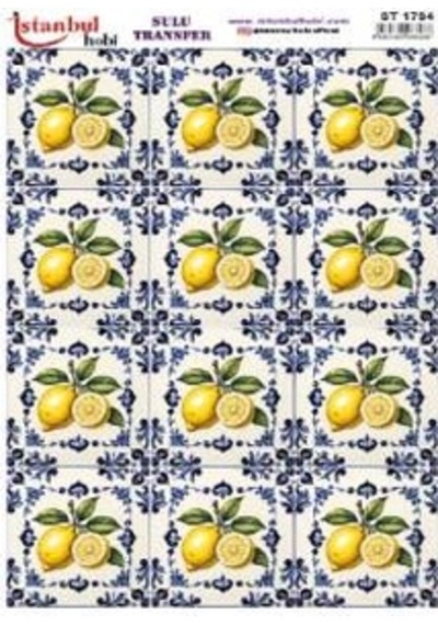 Sulu Transfer Kağıdı 25x35cm St-1734